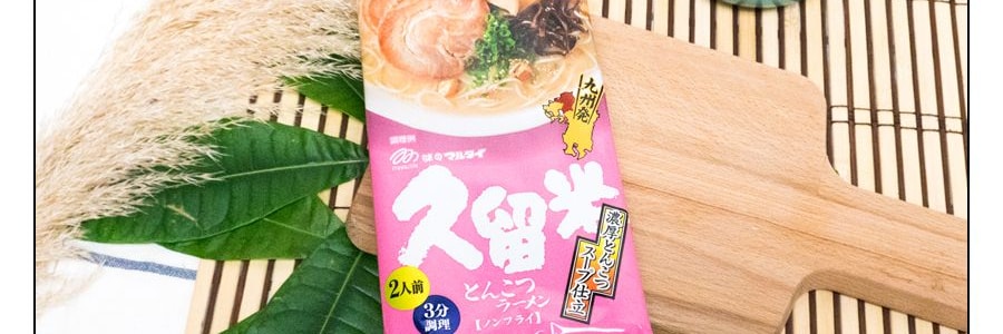 日本MARUTAI 久留米香蔥豚骨拉麵 2人份 194g