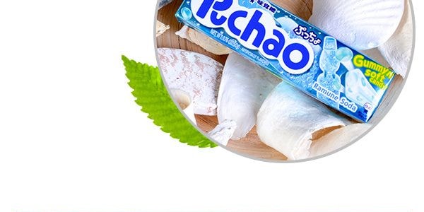 日本UHA悠哈味覺糖 汽水口味果汁夾心軟糖 50g