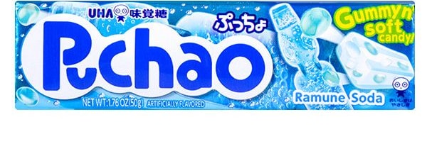日本UHA悠哈味覺糖 汽水口味果汁夾心軟糖 50g