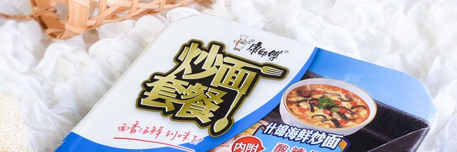 康師傅 什錦海鮮炒麵 泡麵 116g
