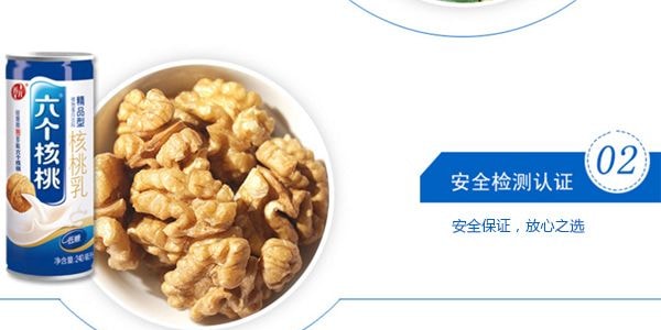 養元牌 六個核桃 精品植物蛋白飲料 240ml