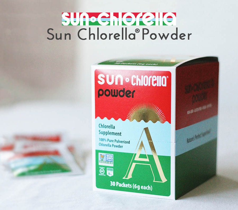 100% Pure Chlorella Powder 6g