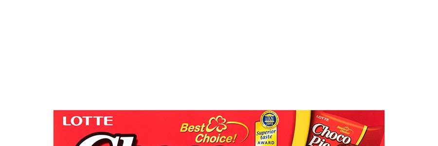 韓國LOTTE樂天 巧克力奶油夾心派 6枚入 168g