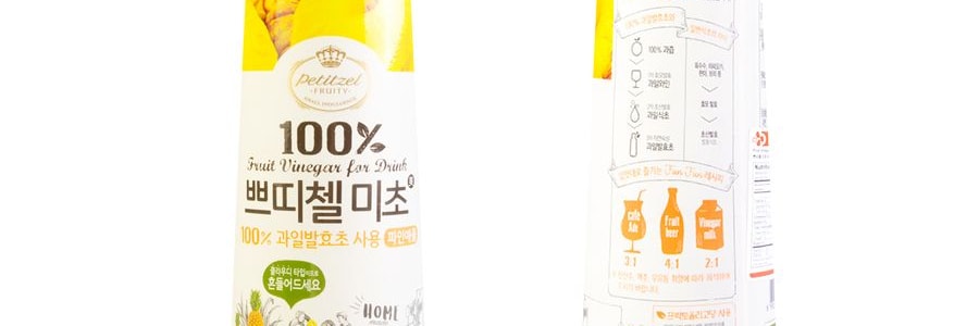 韓國CJ希傑 水果醋飲料 鳳梨口味 900ml