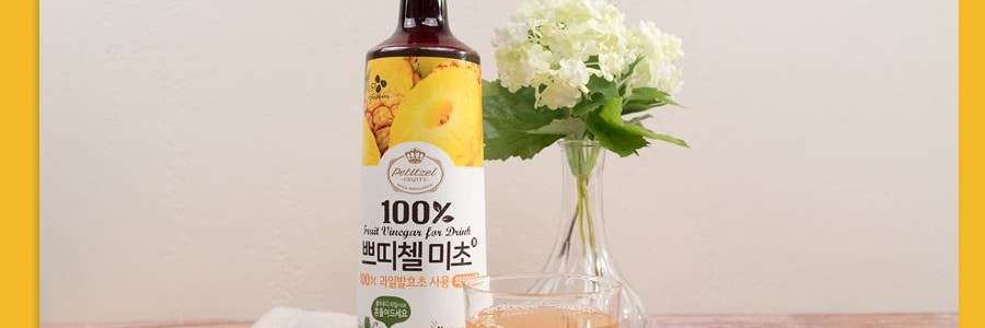 韓國CJ希傑 水果醋飲料 鳳梨口味 900ml