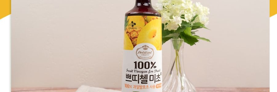 韓國CJ希傑 水果醋飲料 鳳梨口味 900ml