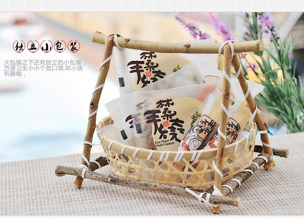 [Taiwan Direct Mail] Kobayashi Pancake Lin Sang Hand Burned Value Sharing Pack 7 Flavor 300g