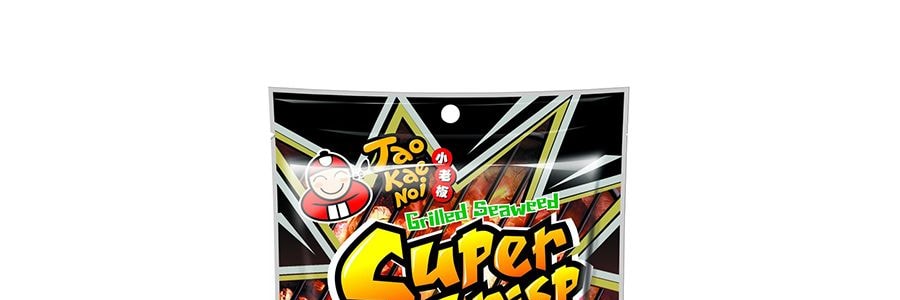 泰國小老闆 勁脆烤厚片海苔 辣魷魚口味 24g