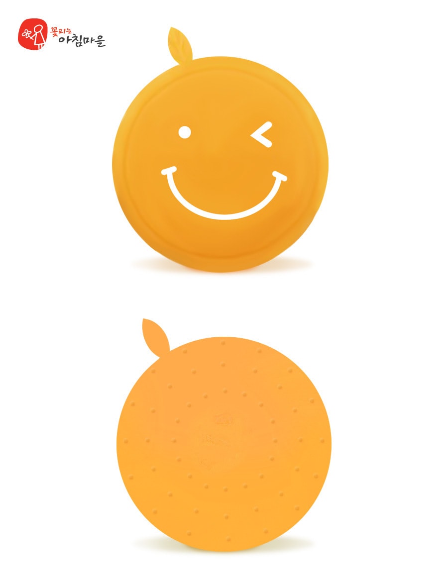 韩国MORACC 微笑 硅胶垫 #橘色