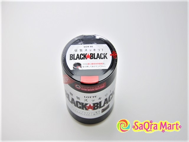 LOTTE Black Chewing Gum in Bottle 147g
