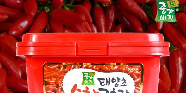 韓國JONGGA VISION 秘製石鍋拌飯炒年糕辣醬 三度中辣 500g