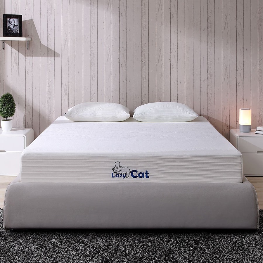 LazyCat 6"CertiPUR-US认证记忆棉床垫 Queen Size