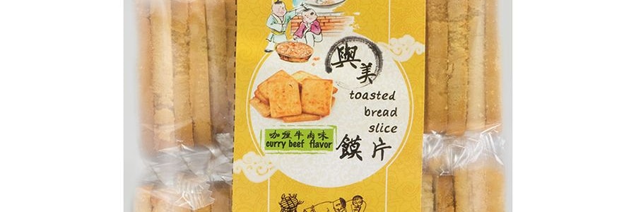 與美 饃片 咖哩牛肉口味 308g