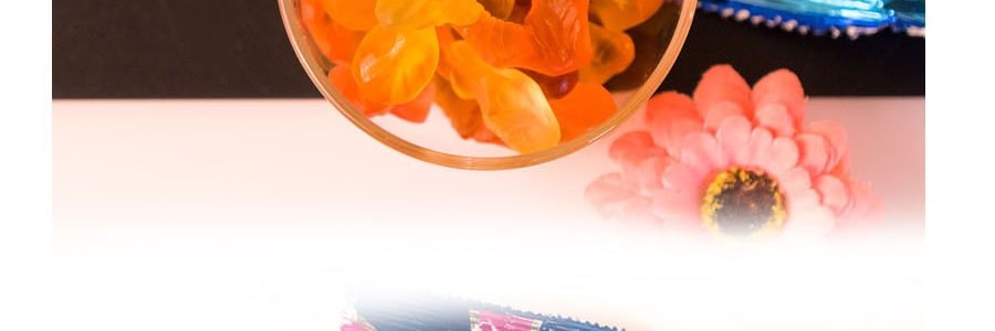 韓國ORION好麗友 毛毛蟲形狀 水果味軟糖 67g