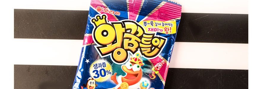 韓國ORION好麗友 毛毛蟲形狀 水果味軟糖 67g