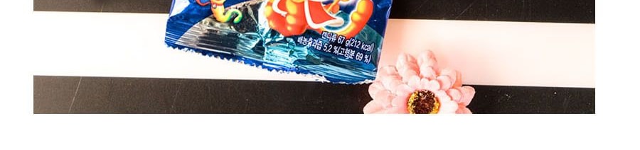 韓國ORION好麗友 毛毛蟲形狀 水果味軟糖 67g