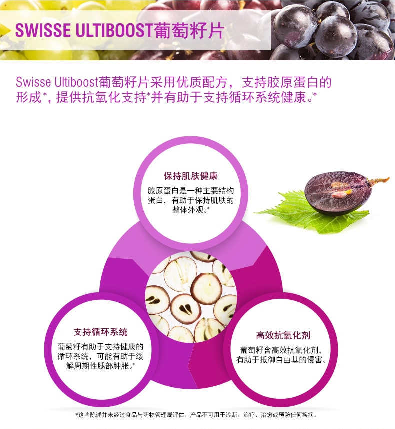 SWISSE Ultiboost 葡萄籽片 14250毫克 300片