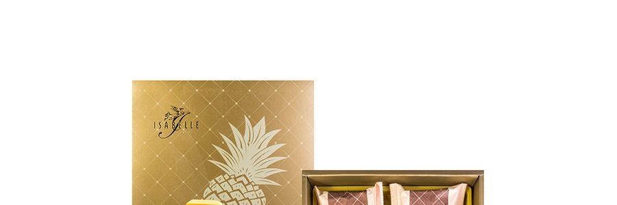 台灣ISABELLE伊莎貝爾 台灣鳳梨酥 10枚入 480g 【人氣伴手禮盒】【年貨禮盒】