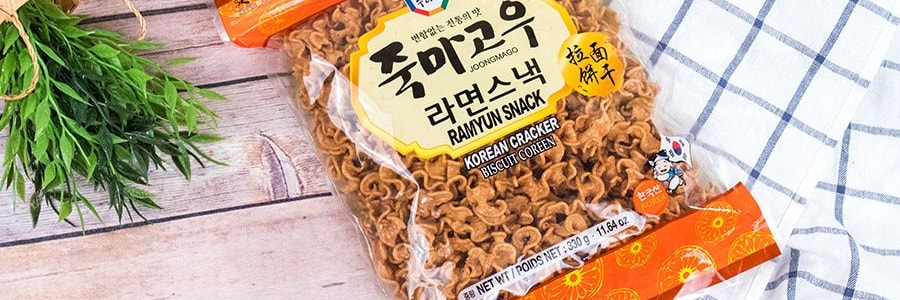 韓國三進牌 拉麵餅乾 330g