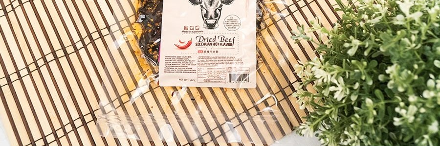 唯他 麻辣牛肉干 113g