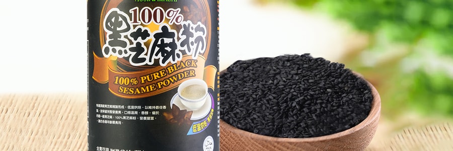 台湾有机厨坊 100%黑芝麻粉 500g