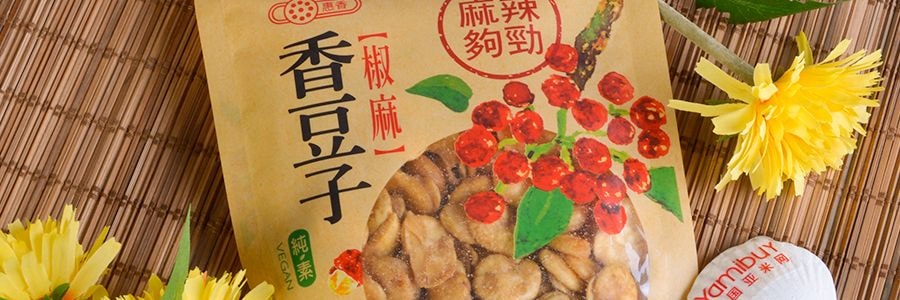 台灣惠香 香豆 椒麻口味 160g