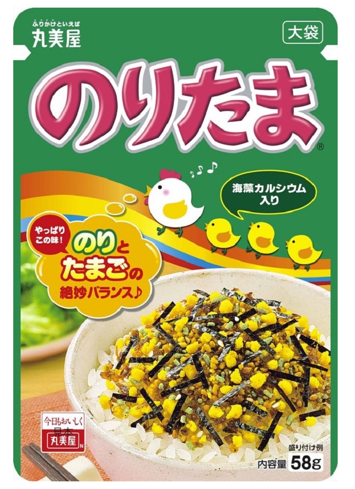 [日本直邮] MARUMIYA丸美屋 海苔鸡蛋拌饭料 30g