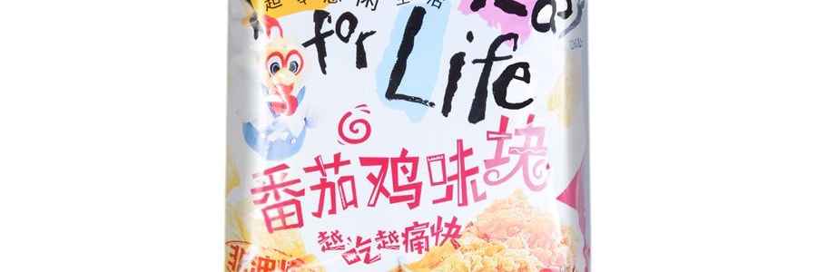 盼盼 番茄雞味塊 番茄雞味 105g 非油炸膨化食品