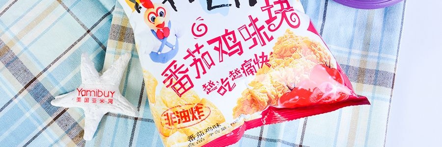 盼盼 番茄雞味塊 番茄雞味 105g 非油炸膨化食品