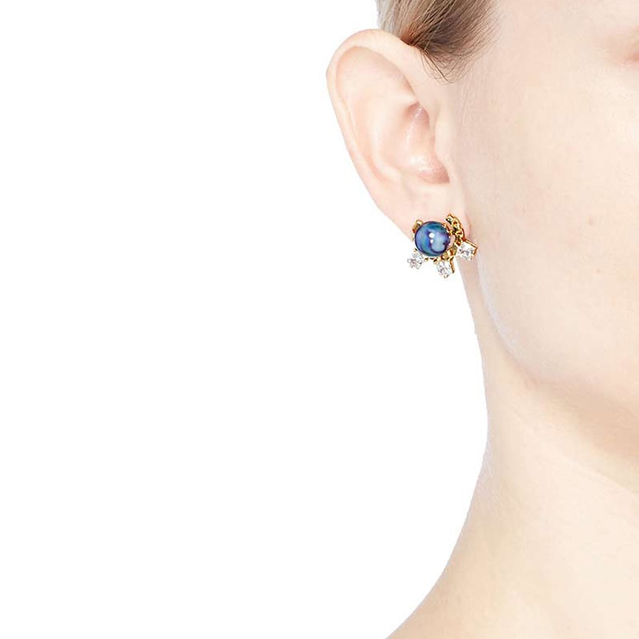 Equinox Stud Earrigs (blue pearl)