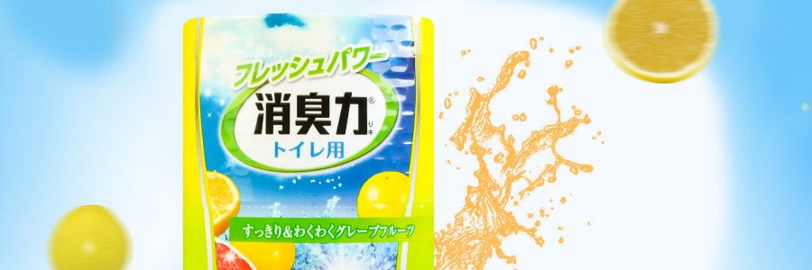 日本ST消臭力 廁所除臭芳香劑 清新柚子400ml