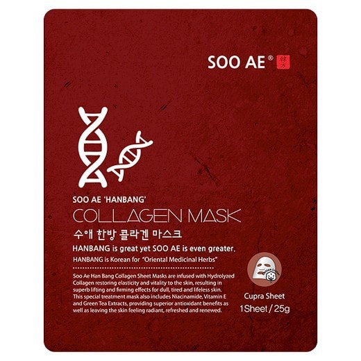 韓國SOO AE 韓方膠原蛋白精華面膜 1pcs