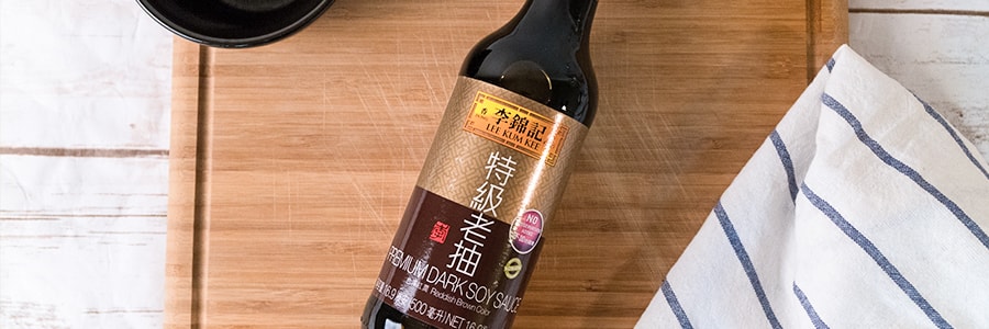 Lee Kum Kee Premium Dark Soy Sauce, 16.9 Fl Oz (Pack of 2)