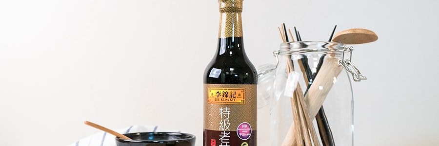 香港李錦記 特級老抽 紅燒醬油 500ml