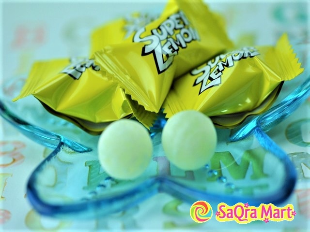 Japanese Extreme Super Sour Lemon Flavored 3 Layered Intense Candy Challenge 88g