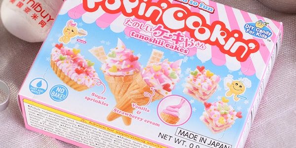 日本食玩嘉娜寶KRACIE 冰淇淋雪糕DIY自製手工糖果玩具 26g