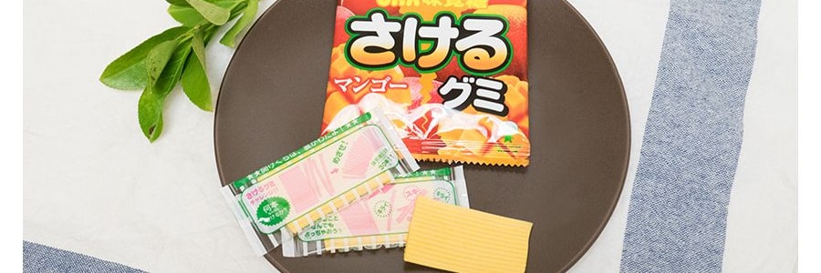 日本UHA悠哈 味覺糖 芒果味手撕軟糖 32.9g