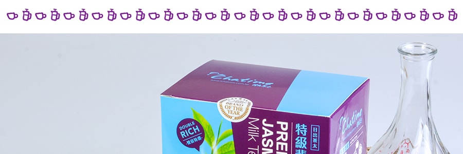 台灣CHATIME日出茶太 特級翡翠奶茶 可回沖式奶茶 10包入 350g