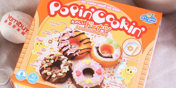 日本食玩嘉娜寶KRACIE 甜甜圈DIY自製手工糖果玩具 41g
