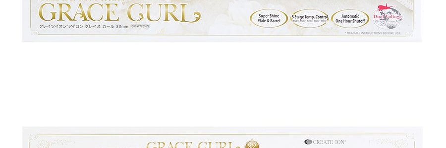 日本CREATE ION 負離子多功能捲髮棒 32mm 捲髮神器 宮村浩氣御用