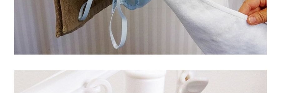 日本KOKUBO小久保 多功能室內衣服晾曬衣架 #白色 1件入 附12個衣夾