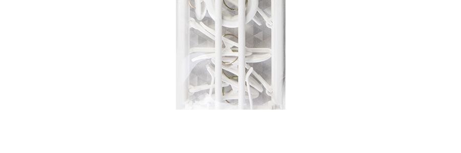 日本KOKUBO小久保 多功能室內衣服晾曬衣架 #白色 1件入 附12個衣夾