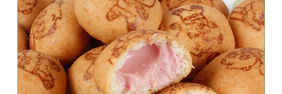 日本MEIJI明治 熊貓夾心餅乾 草莓口味 258g