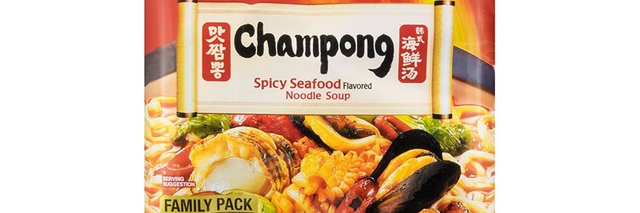 韓國NONGSHIM農心 拉麵 韓式辣海鮮湯麵 4包入 520g