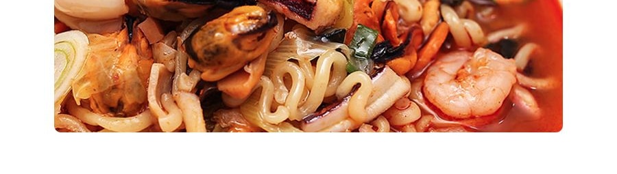 韓國NONGSHIM農心 拉麵 韓式辣海鮮湯麵 4包入 520g