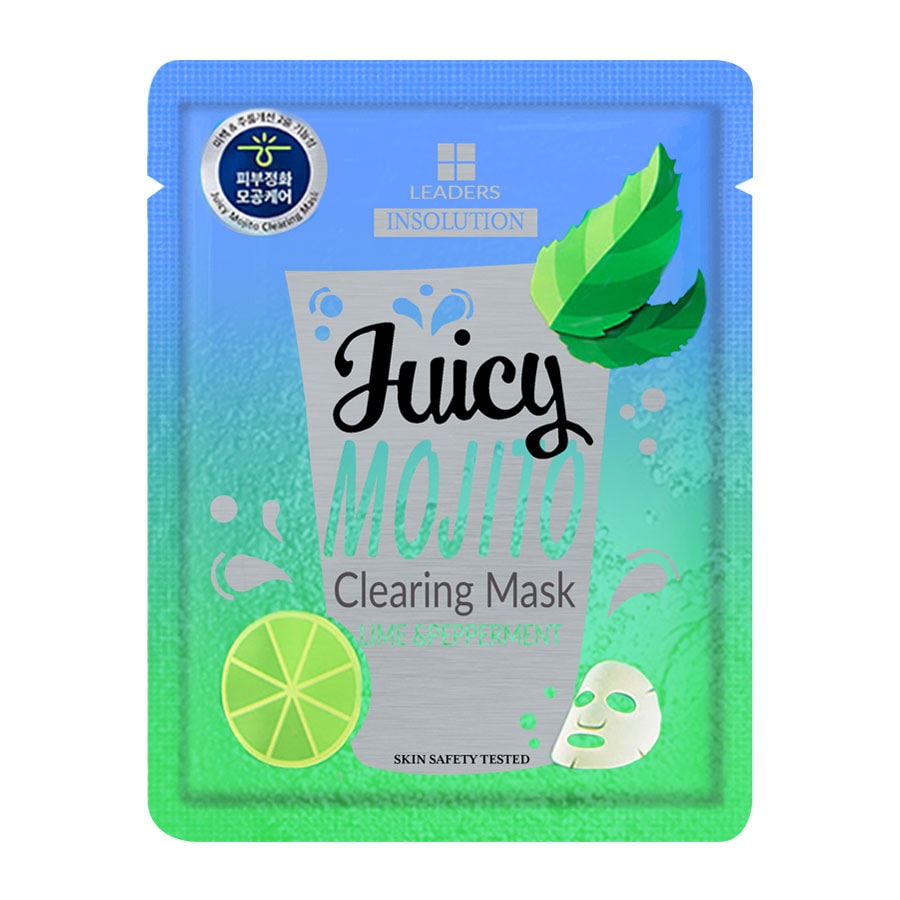 LEADERS In Solution Juicy Mojito Clearing Mask Box 10pcs