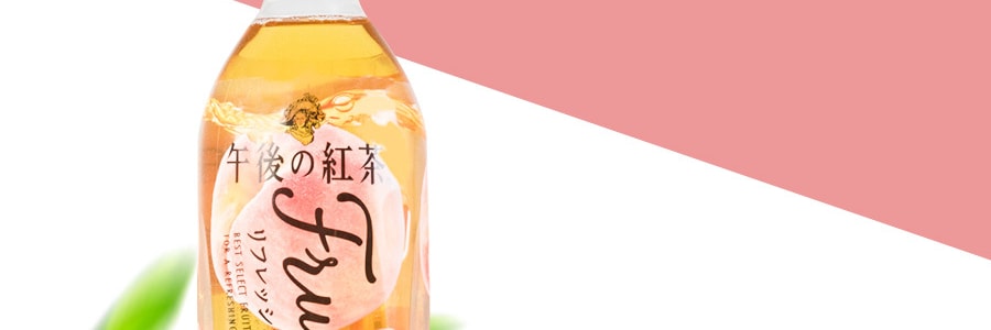 日本KIRIN 午后の红茶 清新桃子味 500ml