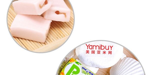 日本UHA悠哈味覺糖 哈密瓜味果汁夾心軟糖 50g