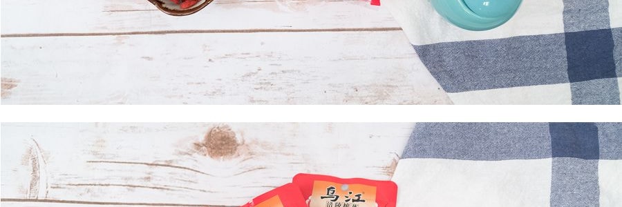 烏江涪陵榨菜 清香清淡榨菜 80g 新舊包裝隨機發