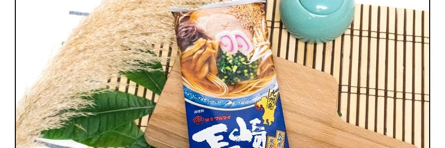 日本MARUTAI 長崎碳烤飛魚醬油拉麵 2人份 178g